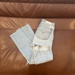 Vintage re/done butt rip Levi’s